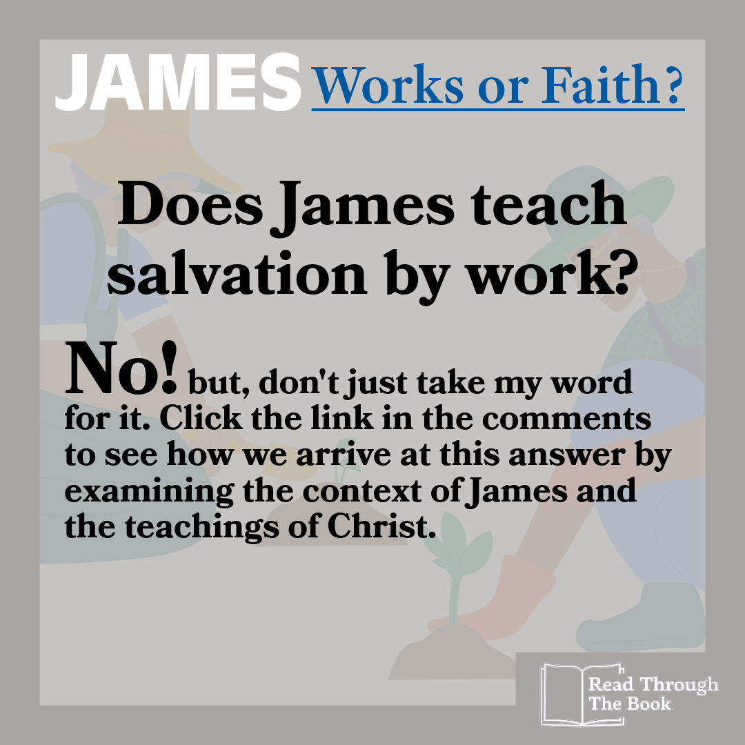 Does James Teach Salvation by Works?